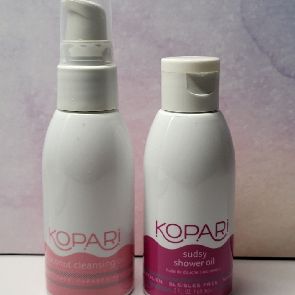 Kopari Shower Oil and Cleansing Oil Set